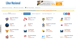 Desktop Screenshot of liburnasional.com